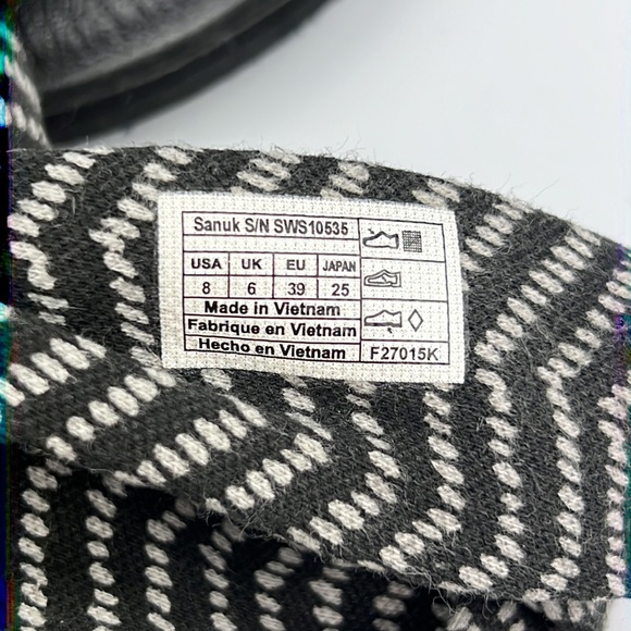 Sanuk Women's Yoga Mat Sling Flip flops Sz: 8 - Picture 7 of 9